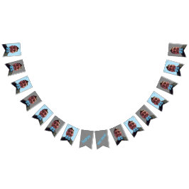 Geburtstags-Foto und Alter Wimpelkette