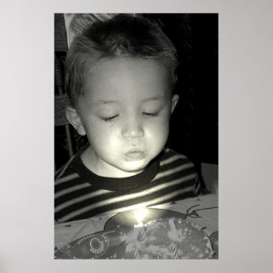 Geburtstags-Frühstück Poster