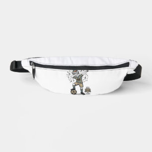 Geburtstags-Fußball-Junge-Dab-Vintage-Gravur-Shirt Bauchtasche