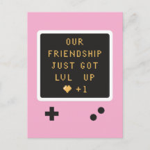 Geburtstags Gameboy Freundschaft Level Auf 