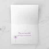 Geburtstags-Gänseblümchen für Mama Karte (Innenseite)