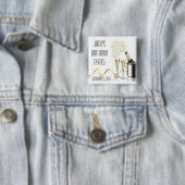 Geburtstags-Gastgeschenk-Knopf Button (Beispiel)