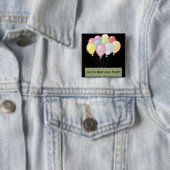 Geburtstags-Gastgeschenk-Knopf Button (Beispiel)