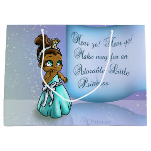 Geburtstags-Geschenk-Tasche Prinzessin-Aiyana - Große Geschenktüte