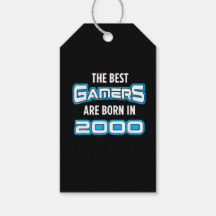 Geburtstags-GeschenkvideoGamer für die 2000er Geschenkanhänger