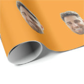 Geburtstags-Gesicht-Wrap-Papier Geschenkpapier (Rolleneckpunkt)