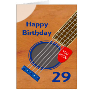 Geburtstags-Gitarre-Player Geburtstag