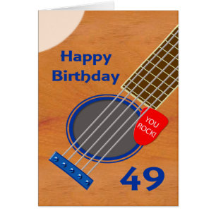 Geburtstags-Gitarre-Player Geburtstag