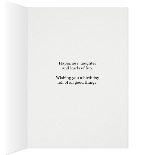 Geburtstags-Gitarre-Player Geburtstag (Innen (Rechts))