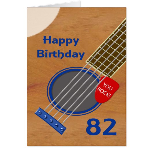 Geburtstags-Gitarrenspieler Geburtstag (Vorne)