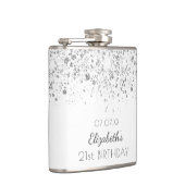 Geburtstags-Glitzer Flachmann (Rechts)