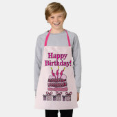 Geburtstags-Glück Geburtstags-Party Geburtstagskin Schürze (Getragen)