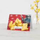 Geburtstags-Glückskeks mit Teapot Karte (Gelbe Blume)