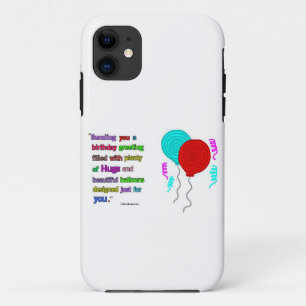 Geburtstags-Gruß-Zitat iPhone Se + Fall 5/5S Case-Mate iPhone Hülle
