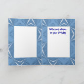 Geburtstags-Grüße - Gletscher, Grindelwald Karte (Innenseite)