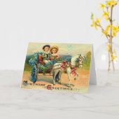 Geburtstags-Grüße Karte (Gelbe Blume)