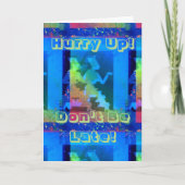 Geburtstags-Grußkarte Karte (Vorderseite)