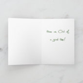 Geburtstags-Halloween-Schwager-Gruß-Karten Karte (Innenseite)