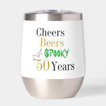 Geburtstags-Halloween-Spooky-Cheers-Gastgeschenk