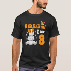 Geburtstags-Hund Thema Geburtstagsparty 8 Jahre al T-Shirt