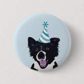 Geburtstags-HundeButton Button (Vorderseite)