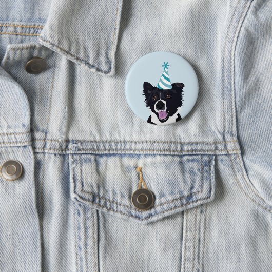 Geburtstags-HundeButton Button (Beispiel)