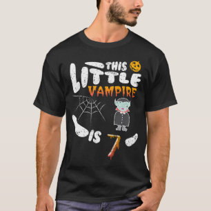 Geburtstags-Jungen-Mädchen Vampirs-Halloweens 7. T-Shirt