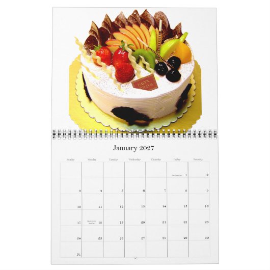 Geburtstags-Kalender Kalender (Jan 2027)