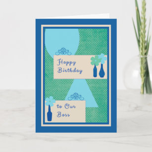 Grußkarte Geburtstag Chef Grußkarte Geburtstag Chef