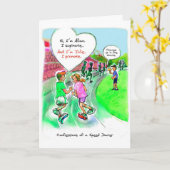 Geburtstags-Karte für Läufer - Geschwindigkeit Karte (Gelbe Blume)