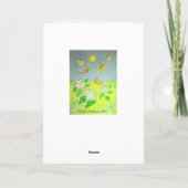 Geburtstags-Karte für sie Karte (Rückseite)