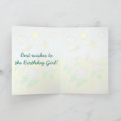 Geburtstags-Karte für sie Karte (Innenseite)