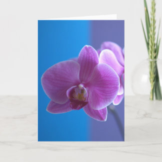 Geburtstags-Karte für Tochter -- Orchidee Karte