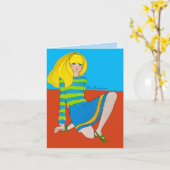 Geburtstags-Karte für Tween-, jugendlich oder Karte (Gelbe Blume)