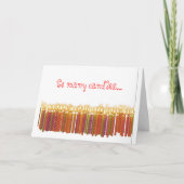 Geburtstags-Karte Karte (Vorderseite)