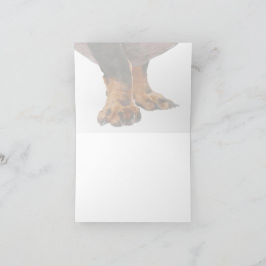 Geburtstags-Karte Karte (Innenseite)