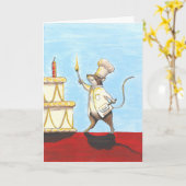 Geburtstags-Karte PJ McMouse Karte (Gelbe Blume)