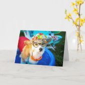 Geburtstags-Karte Tanten-Gussy Karte (Gelbe Blume)