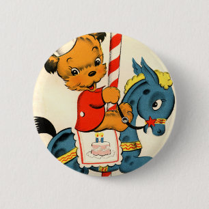 Geburtstags-Karussell Button