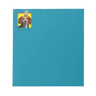 Geburtstags-kleiner Kuchen - Beagle Notizblock
