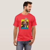 Geburtstags-kleiner Kuchen - Beagle T-Shirt (Vorne ganz)