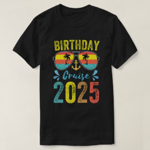 Geburtstags-Kreuzfahrt-Geschenke 2025 passende Par T-Shirt