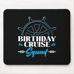 Geburtstags-Kreuzfahrt-Gruppe Bootsfahrt Familien Mousepad