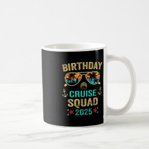 Geburtstags-Kreuzfahrt-Team 2025 Kaffeetasse