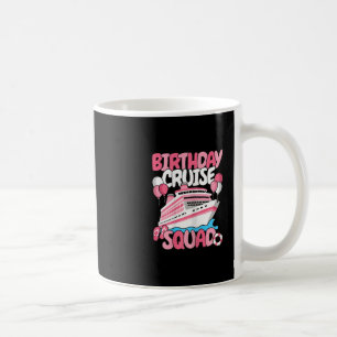 Geburtstags-Kreuzfahrt-Truppe Hübsche Frauen Mädch Kaffeetasse