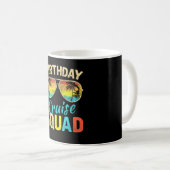 Geburtstags-Kreuzfahrt-Truppe Kaffeetasse (VorderseiteRechts)