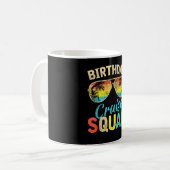Geburtstags-Kreuzfahrt-Truppe Kaffeetasse (Vorderseite Links)