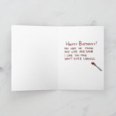 Geburtstags-Kuchen Card* Karte (Innenseite)