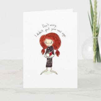 Geburtstags-Kuchen Card* Karte