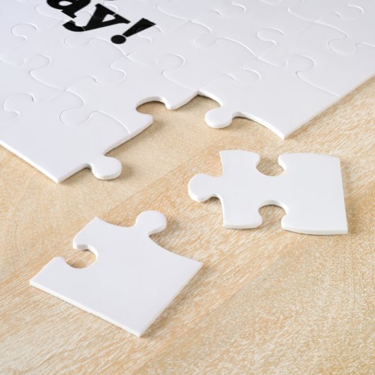 Geburtstags-Kuchen - Mann Puzzle (Seite)